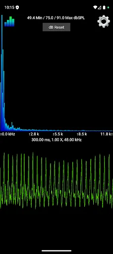 Sound View Spectrum Analyzer screenshot 1