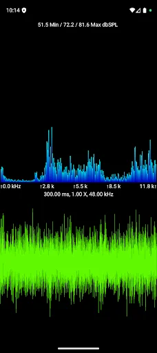 Sound View Spectrum Analyzer screenshot 2