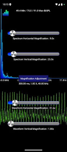 Sound View Spectrum Analyzer screenshot 3