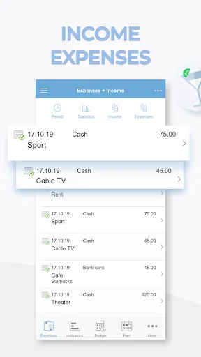 Expenses and Income Tracker screenshot 1