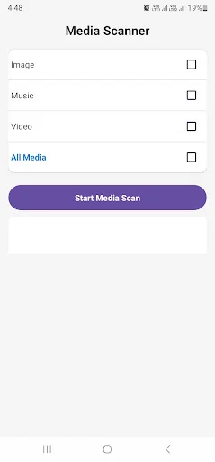 Media Rescan screenshot 1
