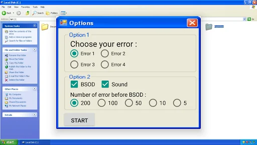 Win Xp Error Prank