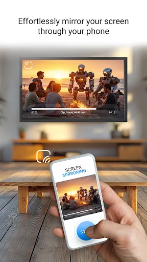Screen Mirroring : Screen Cast screenshot 1