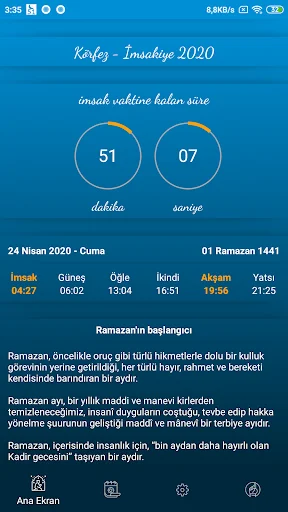 İmsakiye