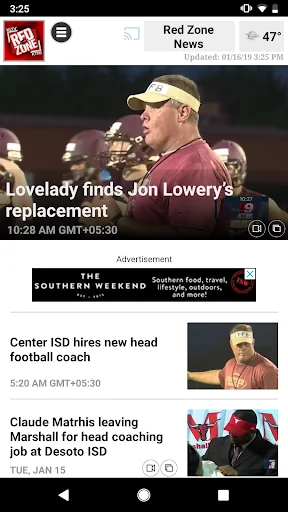 KLTV and KTRE Red Zone screenshot 3