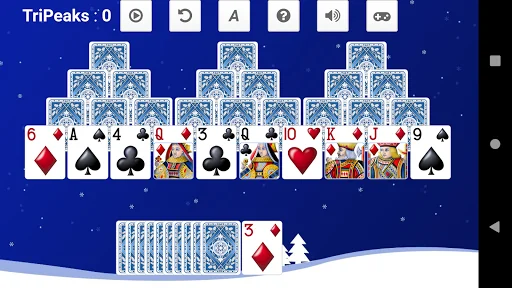 Tri-Peaks Solitaire screenshot 1