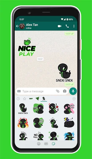 Razer Stickers - WAStickerApps screenshot 2