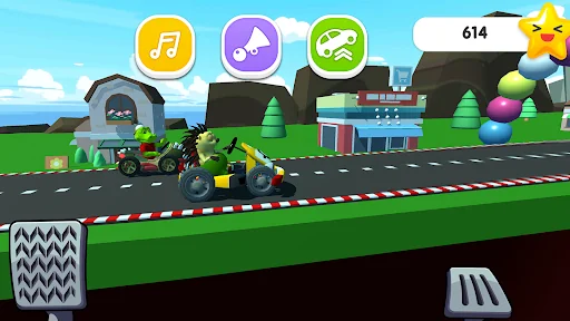 Fun Kids Cars Racing Game 2 screenshot 1