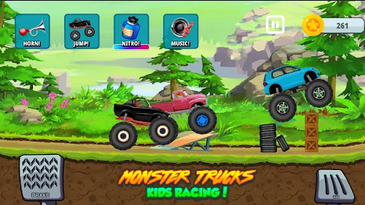 Monster Truck Game for Kids