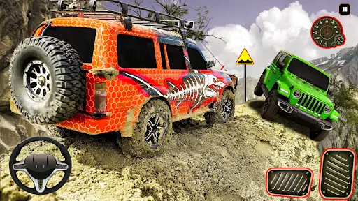 Cargo Jeep Driving Offroad 4x4