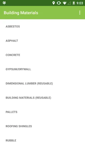 BC Recyclepedia screenshot 3