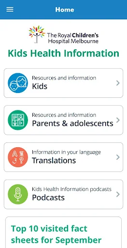 Kids Health Info