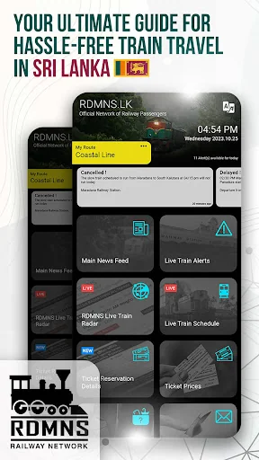 RDMNS.LK : Live Train Alerts