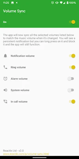 VolumeSync - Sync your volume
