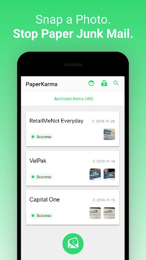 PaperKarma - Stop Junk Mail
