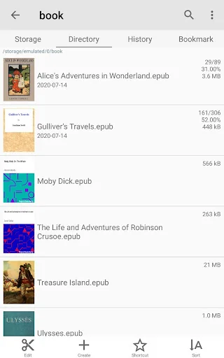TextClip - TXT,EPUB,PDF Viewer screenshot 1
