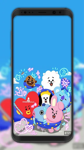 Cute BT21 Wallpaper HD screenshot 3