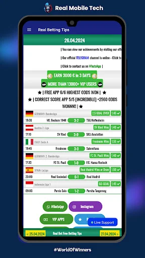 Real Betting Tips