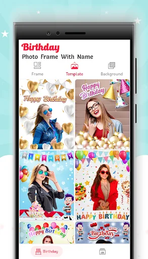 Birthday Cake Photo Frame screenshot 2