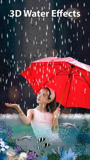 3D Water Photo Effect