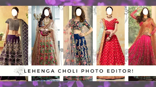 Lehenga Choli Photo Editor