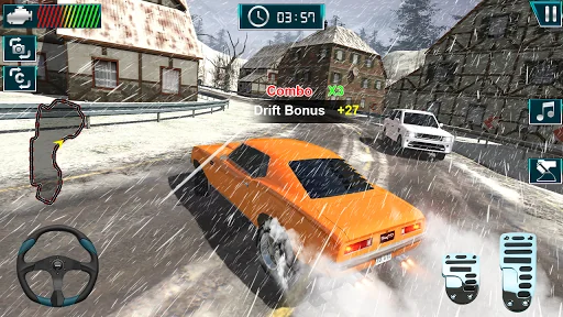Snow Car Drift & Car Racing