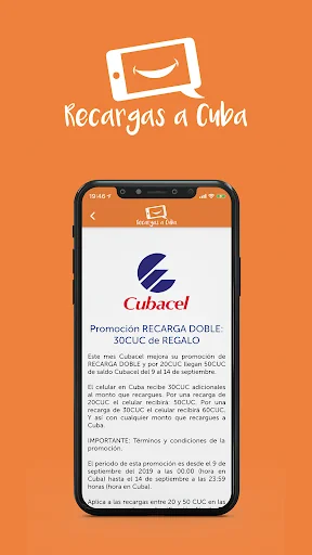 Recargas a Cuba screenshot 4