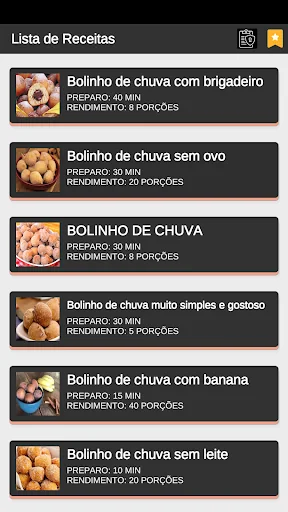 Bolinho de chuva sequinho