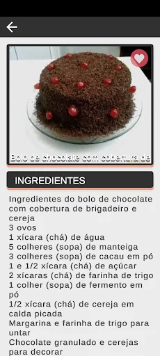 Receita de bolo gelado fácil