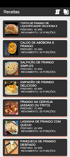 Receitas de frango fáceis