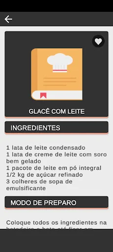 Receitas de Glacê