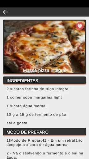 Receita de Pizza