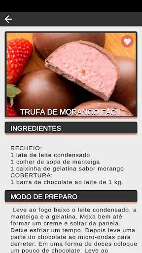Receitas de Trufas
