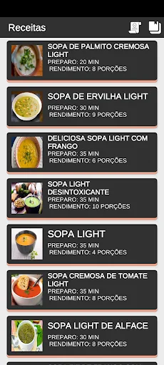 Sopas para Emagrecer
