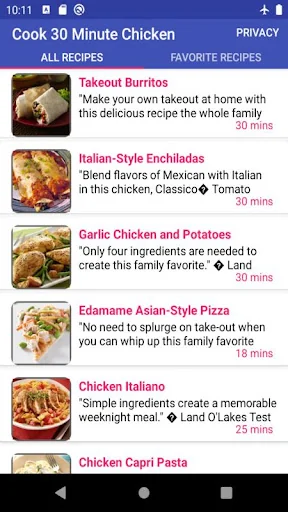 chicken n 30 mint: easy recipe