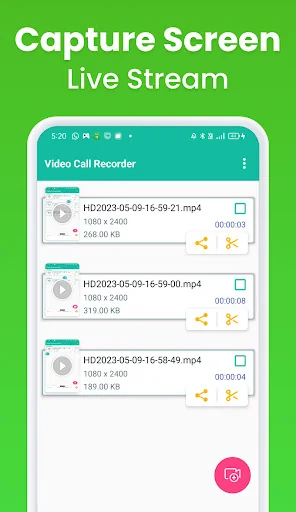 Video Call - Screen Recorder screenshot 2