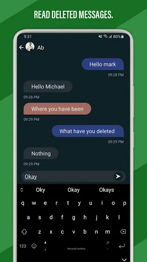 Retrieve deleted messages- RDM