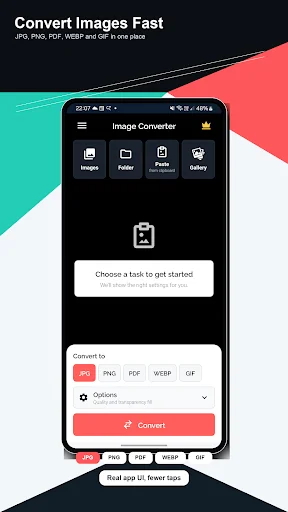 Image Converter: JPG PNG PDF screenshot 1
