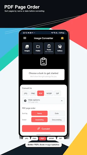 Image Converter: JPG PNG PDF screenshot 4