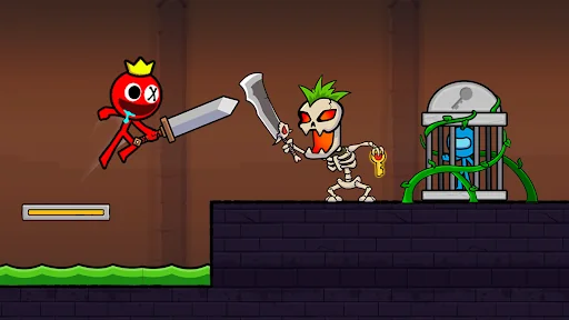 Red Stick Boy: Adventure Game screenshot 1
