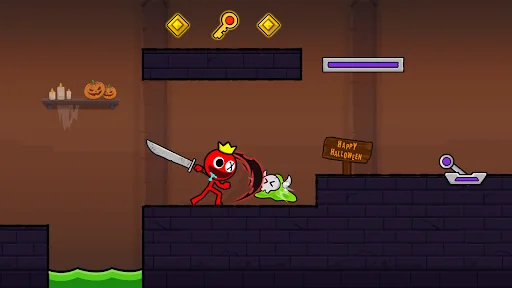 Red Stick Boy: Adventure Game screenshot 2