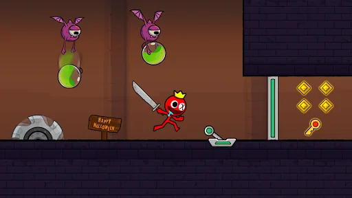 Red Stick Boy: Adventure Game screenshot 4