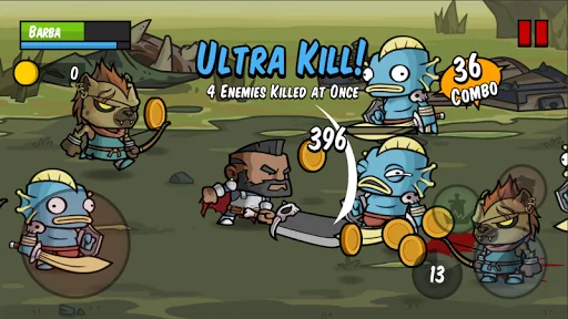 Battle Hunger: 2D Hack n Slash screenshot 1