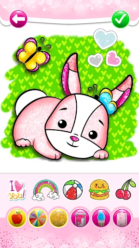 Butterfly Coloring game screenshot 3