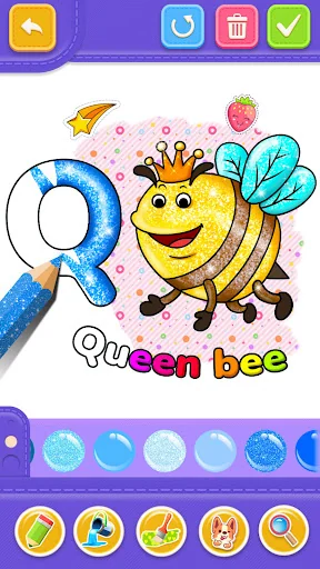 Number & ABC Coloring For Kids