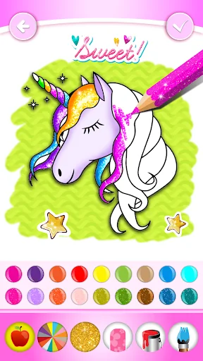 Unicorn Coloring Book for kids