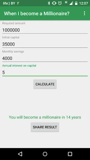 When I become a Millionaire?