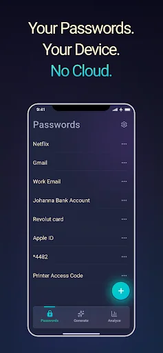 PassKeep Password Safe & Vault screenshot 1