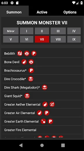 Master Summoner PFRPG 1e screenshot 1