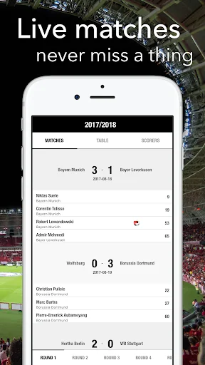 Live Football for Bundesliga
